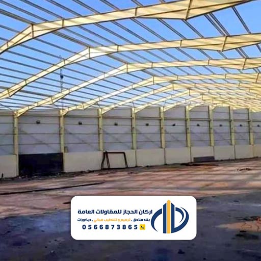 هناجر حديد في الرياض حي النهضة