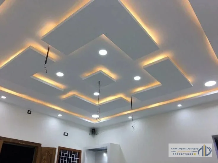 جبس بورد مع أجهزة ذكية مدمجة في الرياض