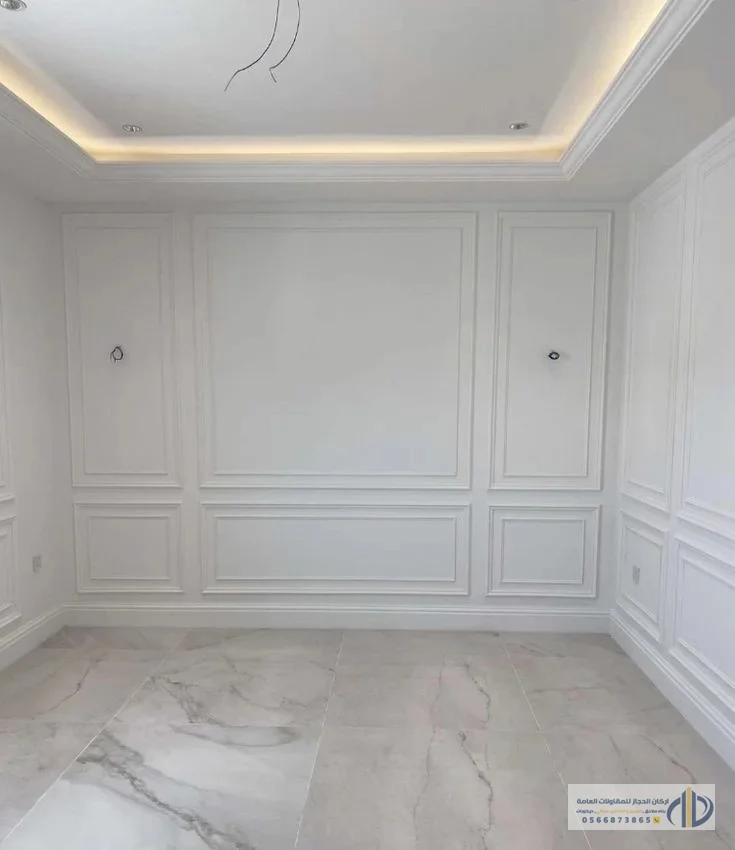 تصميم سقف جبس بورد متعدد الطبقات في الرياض